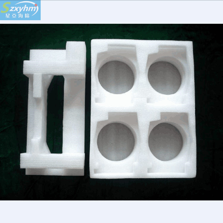 品质销量EPE白色水果包装珍珠微颗粒海绵模具冲压加厚棉