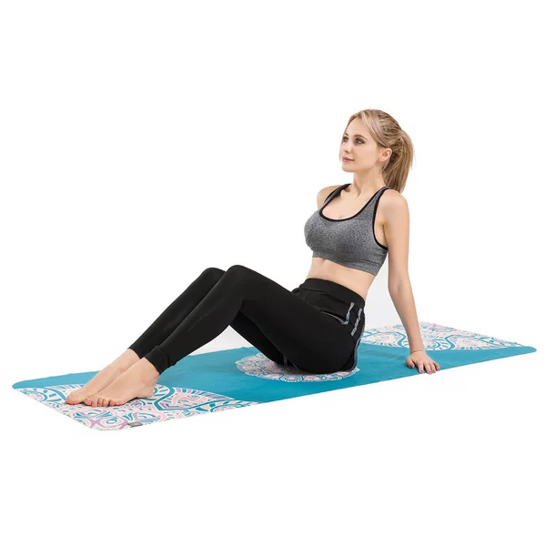 Soft Silicone Drip Plastic Non-Slip Yoga Towel Mat Quick-Drying Fitness Pilates Outdoor Sports