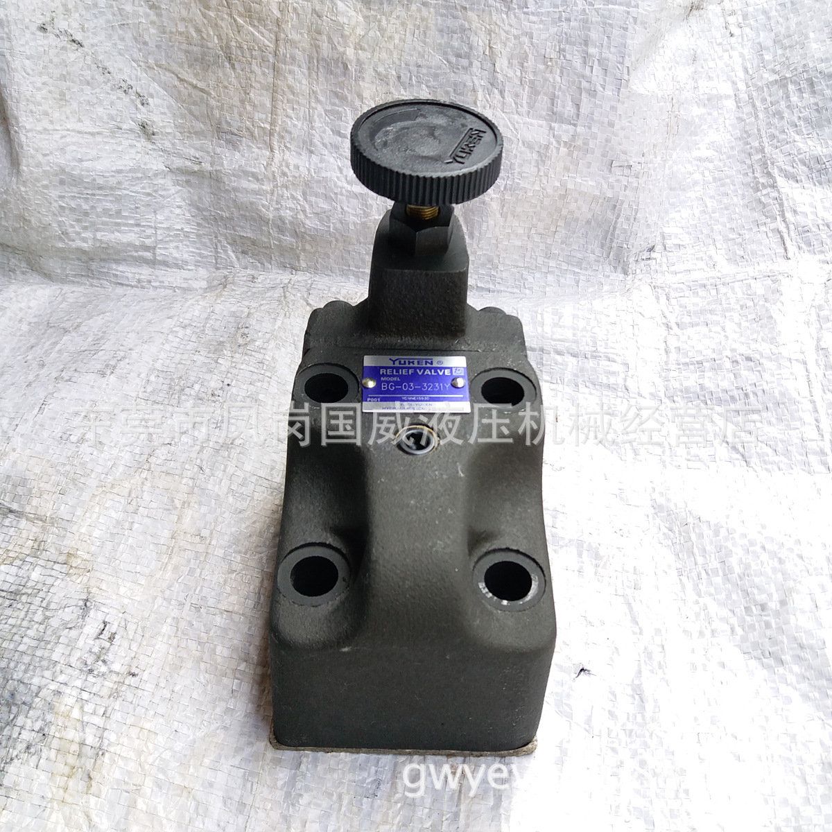 ����YUCI-YUKEN����ע�ܻ��ֶ�Ԥ�ܱ�ѹ��BG-03-3231Yѹ�����Ʒ�