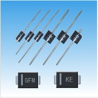 整流二极管 1N4007 封装D0-41 编带MIC  58MM  直径0.5 和0.8配单