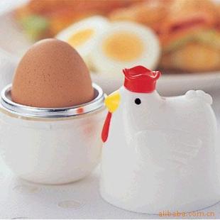 V466 cock-shaped microwave egg steamer (1 egg)
