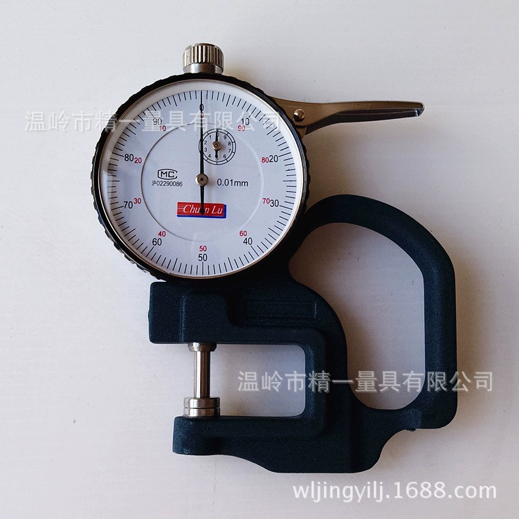 Оригинальные товары Chuanlu процентный измеритель толщины трубы бумажная пленка Толщина кожи 0,01