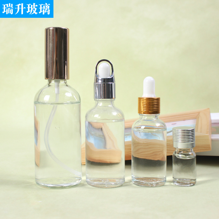 厂家现货供应香水精油瓶 化妆品瓶 指甲油瓶 玻璃瓶可印logo