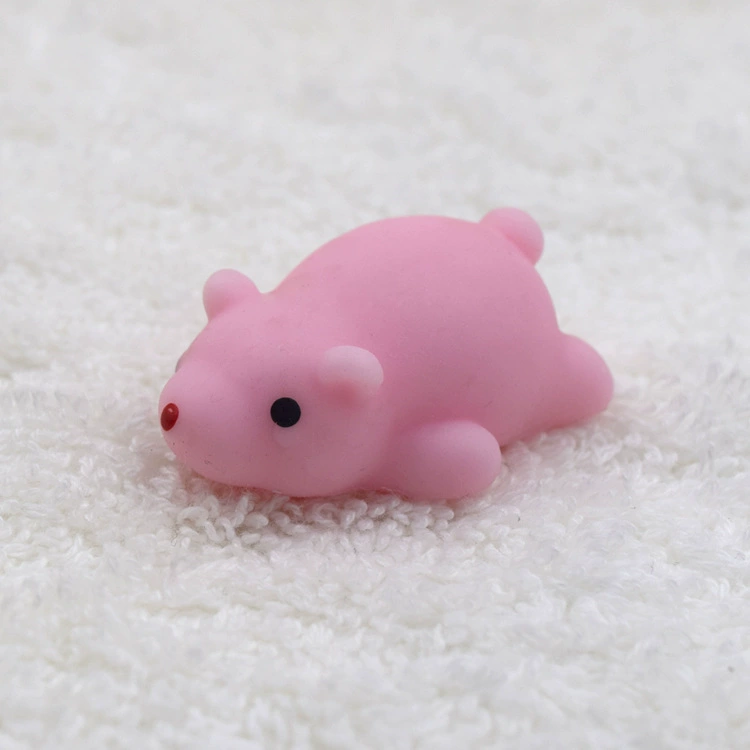 Новинка мягкий клей горячей продажи креативная игрушка маленькое животное милый питомец тюлень король маленькая группа, всесторонне проветриваемый