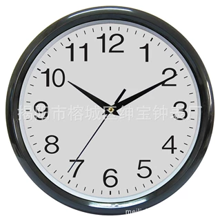 厂家批发 欧式挂钟 创意挂钟 定制挂钟 塑料挂钟 QUARTZ CLOCKS