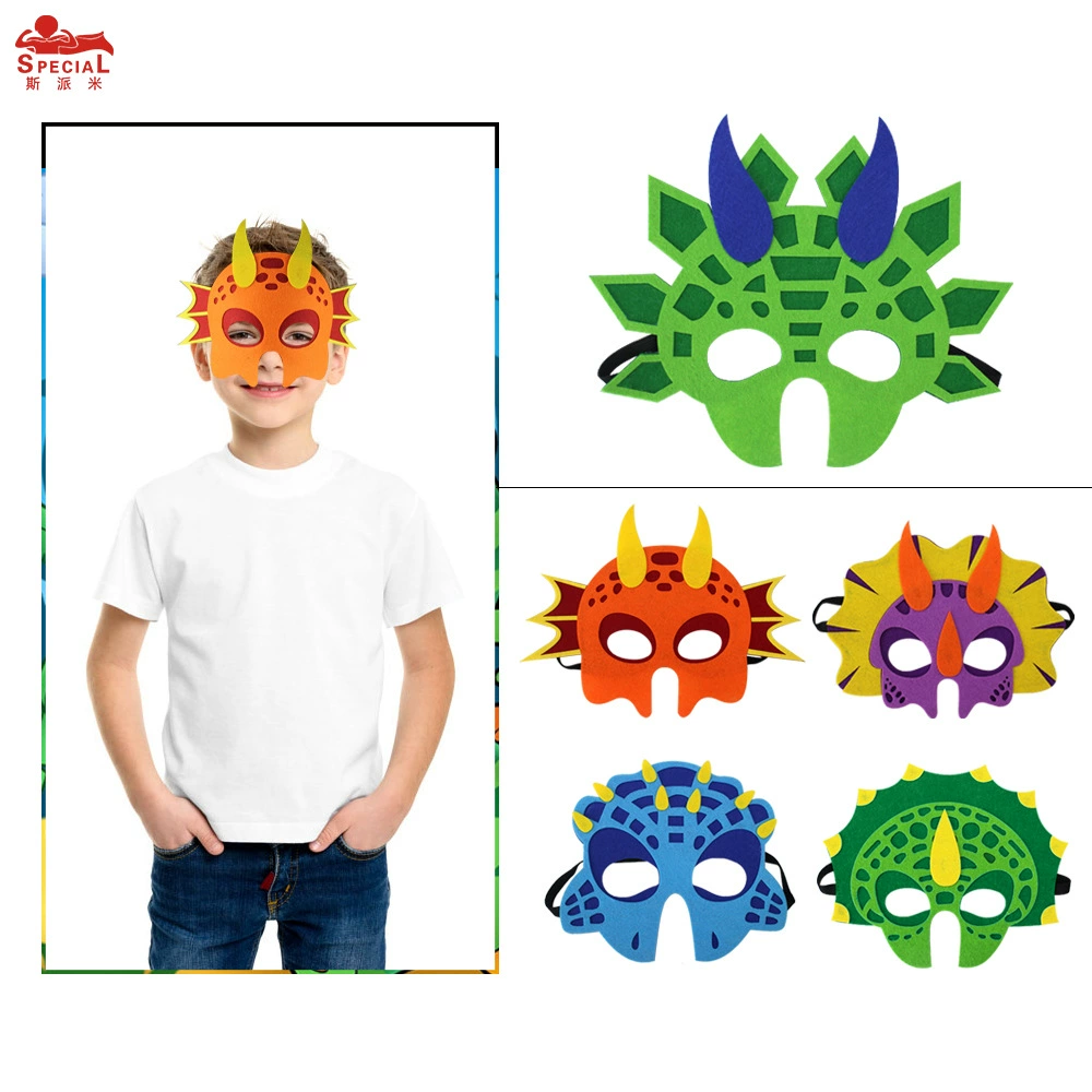 Children's dinosaur, triangular sleep mask, props, halloween, Amazon, tyrannosaurus Rex, pterosaur