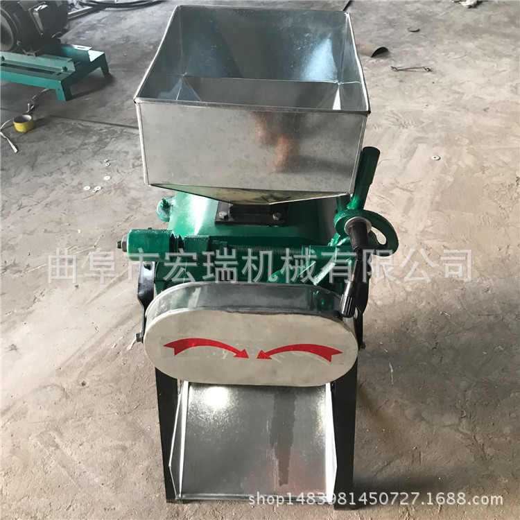花生破碎机 哪里有卖花生破碎机 玉米碎粒机粮食加工设备3是1宏瑞
