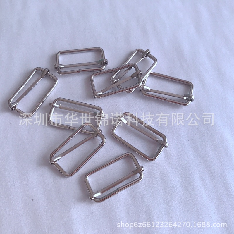 25mm拉芯扣 箱包五金配件 厂家直销  调节扣 铁质日字扣女包