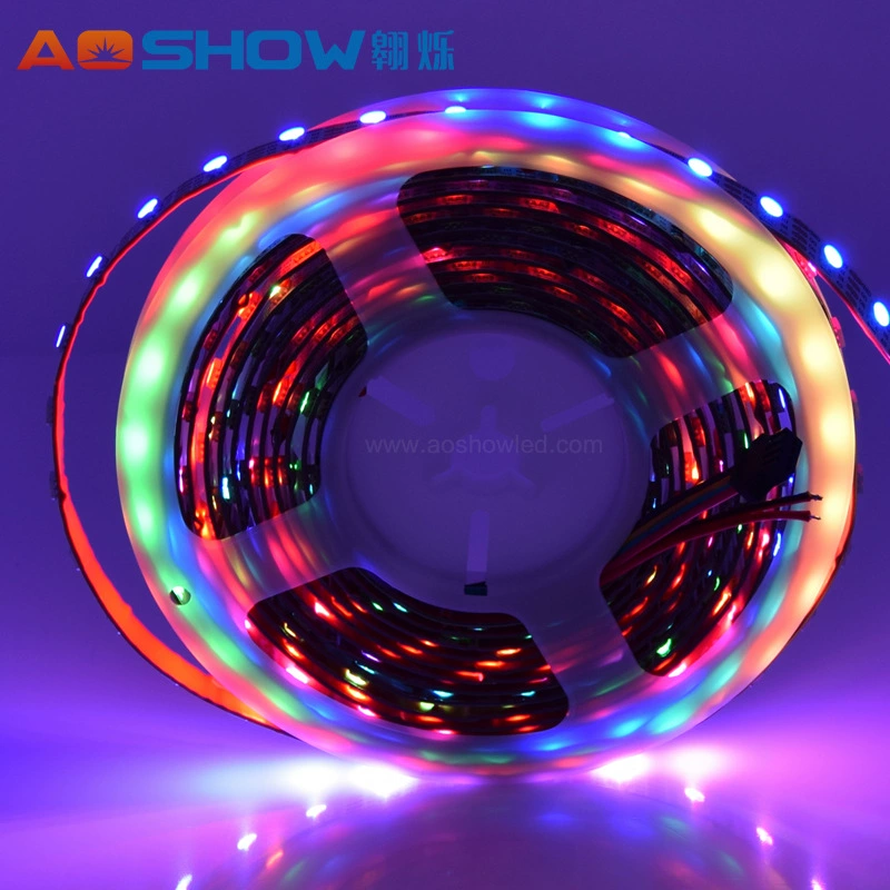 5050 Phantom SPI 24V не водонепроницаемый 60 ламп на метр нестандартная светодиодная лента на заказ TMWS2818