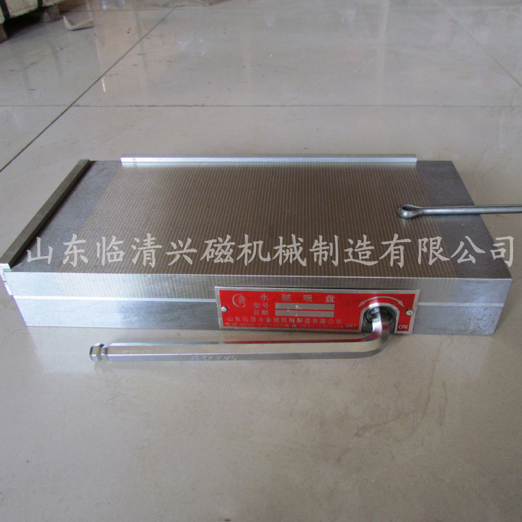 山东永磁吸盘|XM42-125*500系列新型可倾永磁吸盘