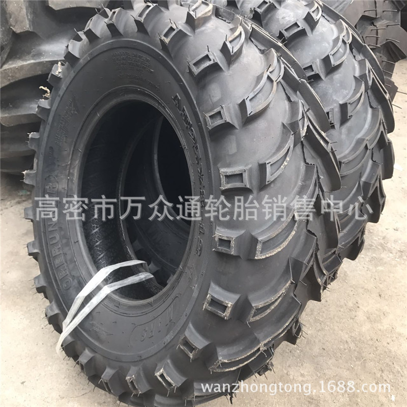 厂家供应ATV越野车AT25x10-12四轮沙滩摩托车轮胎钢圈25*10-12