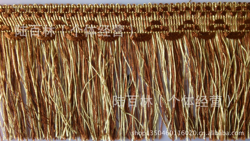 窗帘花边窗帘配件双层龙须弯边龙须饰品/辅料/流苏/双轨道龙须