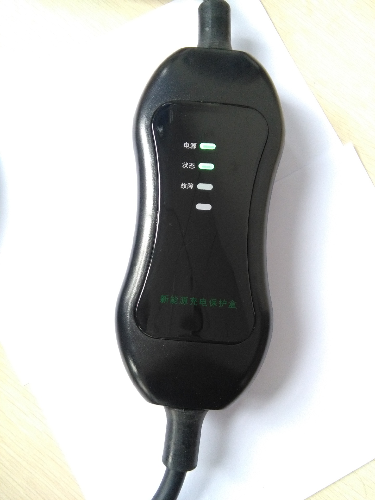 7KW电动汽车交流充电枪控制板，32A交流充电枪缆上控制盒