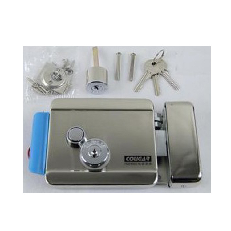 安得利Q799简装电控锁ANDEL Q799楼宇电锁防盗门锁COUGAR电控锁