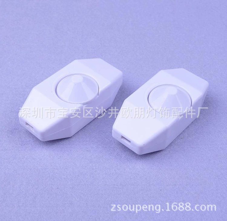 Salt crystal lamp aromatherapy lamp special two screws middle shell dimmer switch shell white without inner core
