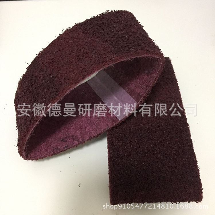 供应3M尼龙砂带 抗拉伸不织布砂带 不锈钢拉丝带 亚麻尼龙拉丝带