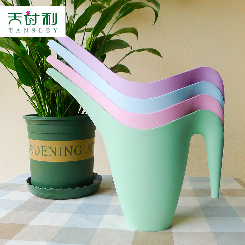 1L/1.8L herramientas de jardinería regadera niños jardinería regadera color caramelo regadera