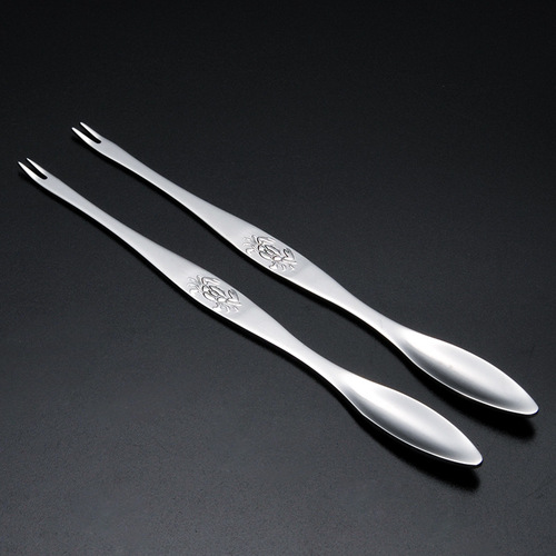 304 stainless steel crab fork crab picker household large hairy crab meat picker crab eating tool shrimp meat picker needle crab eight-piece