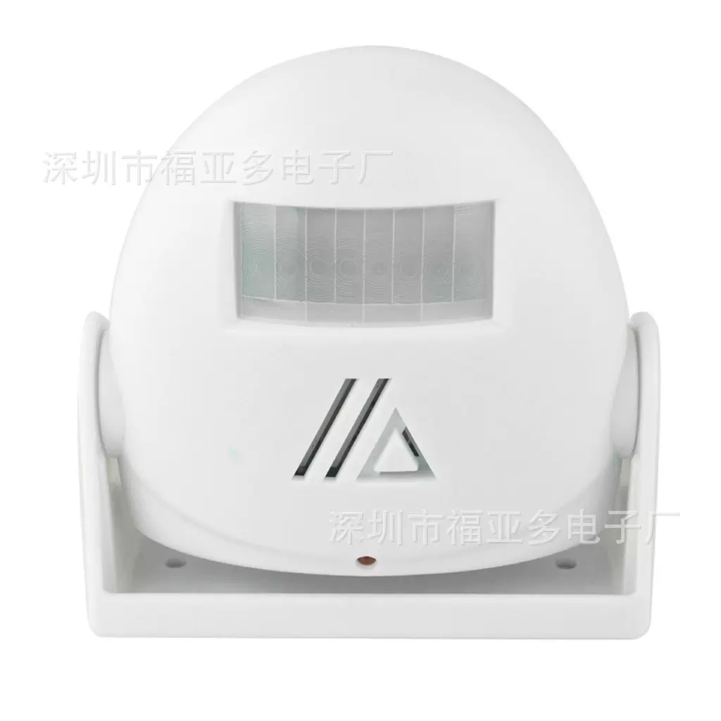 欢迎光临语音提示红外感应迎宾器报警器32首音乐进店广告无线门铃