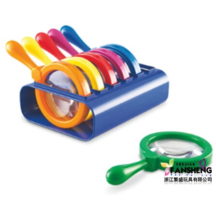 Extra Large Magnifying Glass (containing Frame) Straw Test Tube Microscope Scientific Exploration Laboratory for Kindergarten Kidsren