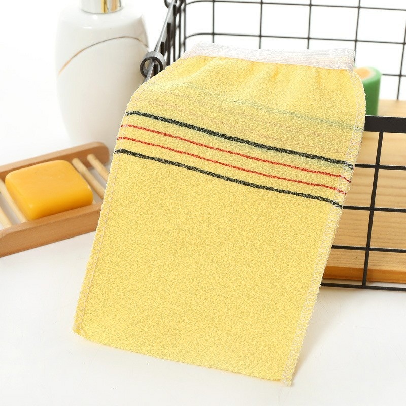 Toalla de baño desechable sauna baño de pies Toalla de baño verde arena gruesa suministros de baño al por mayor Toalla de baño amarilla
