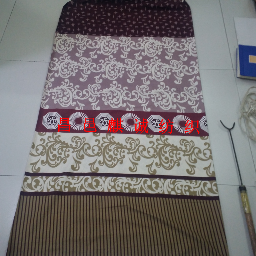 库存涤纶磨毛印花布 梭织迪拜被壳子 非洲 菲律宾 中东阿拉伯印度