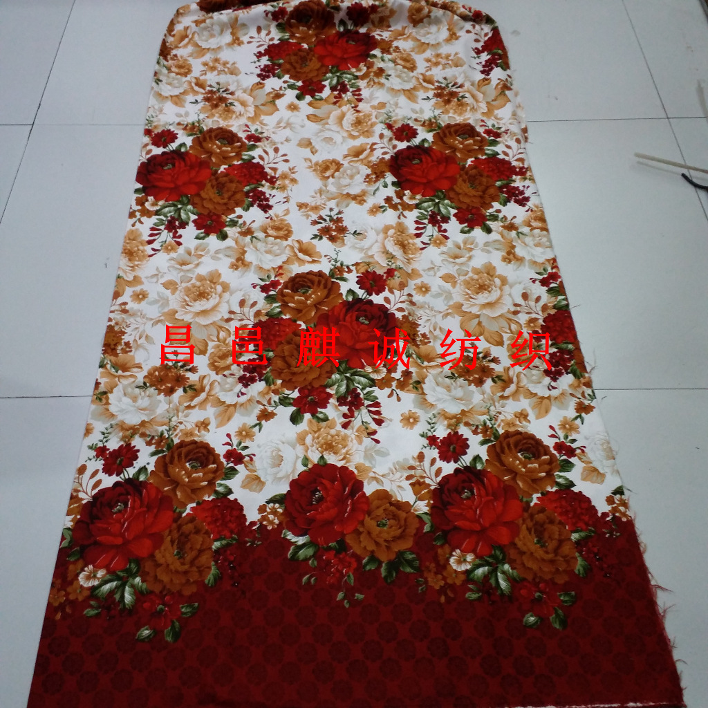 非洲梭织磨毛布床单布印花布 门幅1.5—3.5米中东阿拉伯 工厂直供