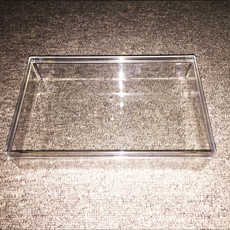 019空白长方形礼品盒  塑料透明收纳盒 饰品配件盒 中药材收纳盒