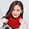 Demi-season universal scarf, warm cashmere for elementary school students, Korean style, wholesale