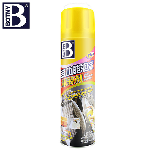 Baotili multifunctional foam cleaner with brush foam cleaner car interior cleaning fluid decontamination B1109