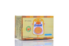 Indonesian GemezEnaak Chicken Crisps 16g Barbecue Spicy Chicken Flavor, 1-Year Shelf Life, 180 Pouches Per Box