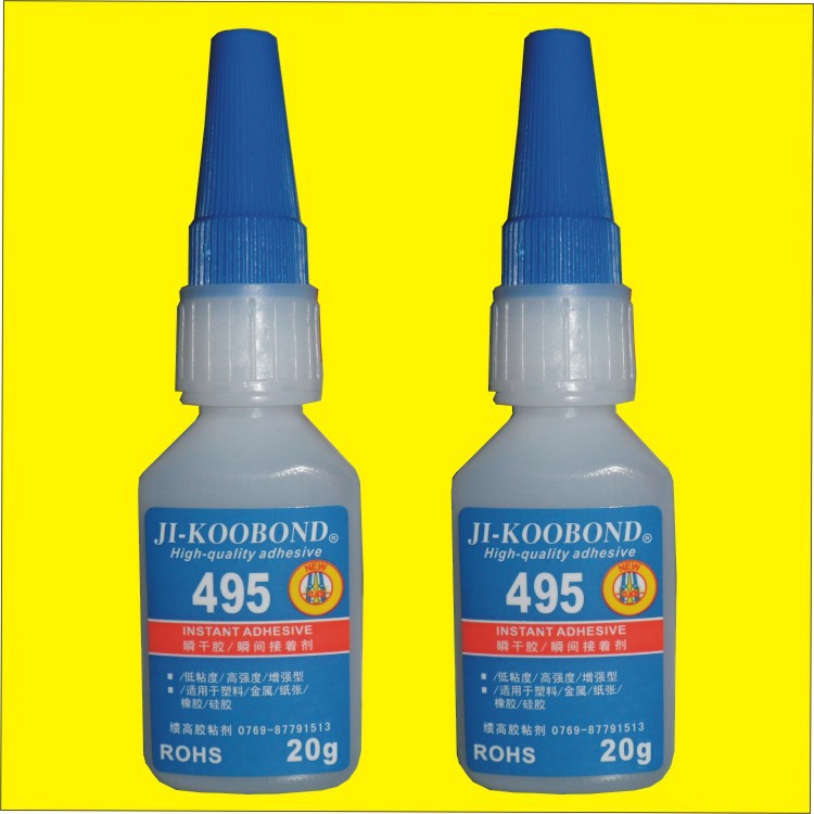 现货495快干胶 批发 金属粘接ABS塑料橡胶 设备维修保养必用胶水