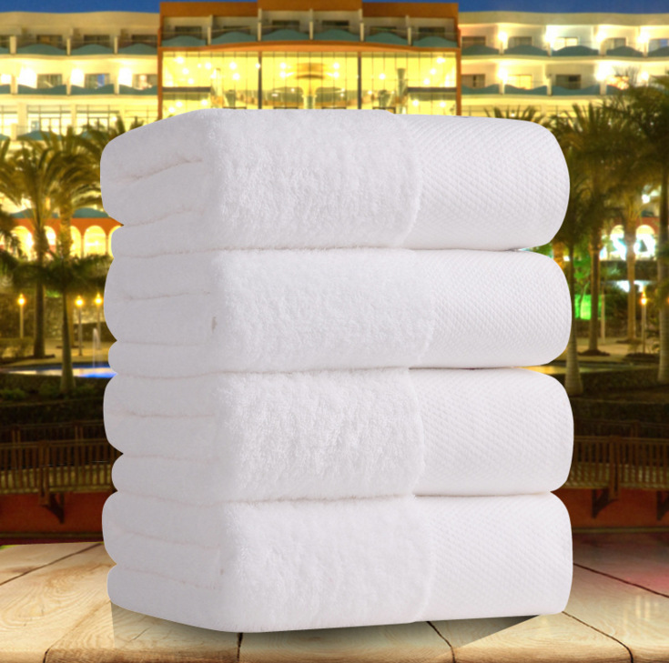 Professional five-star Hotel Hotel Hotel enlarged thick cotton homestay towel Super absorbent Super Soft bath towel wholesale