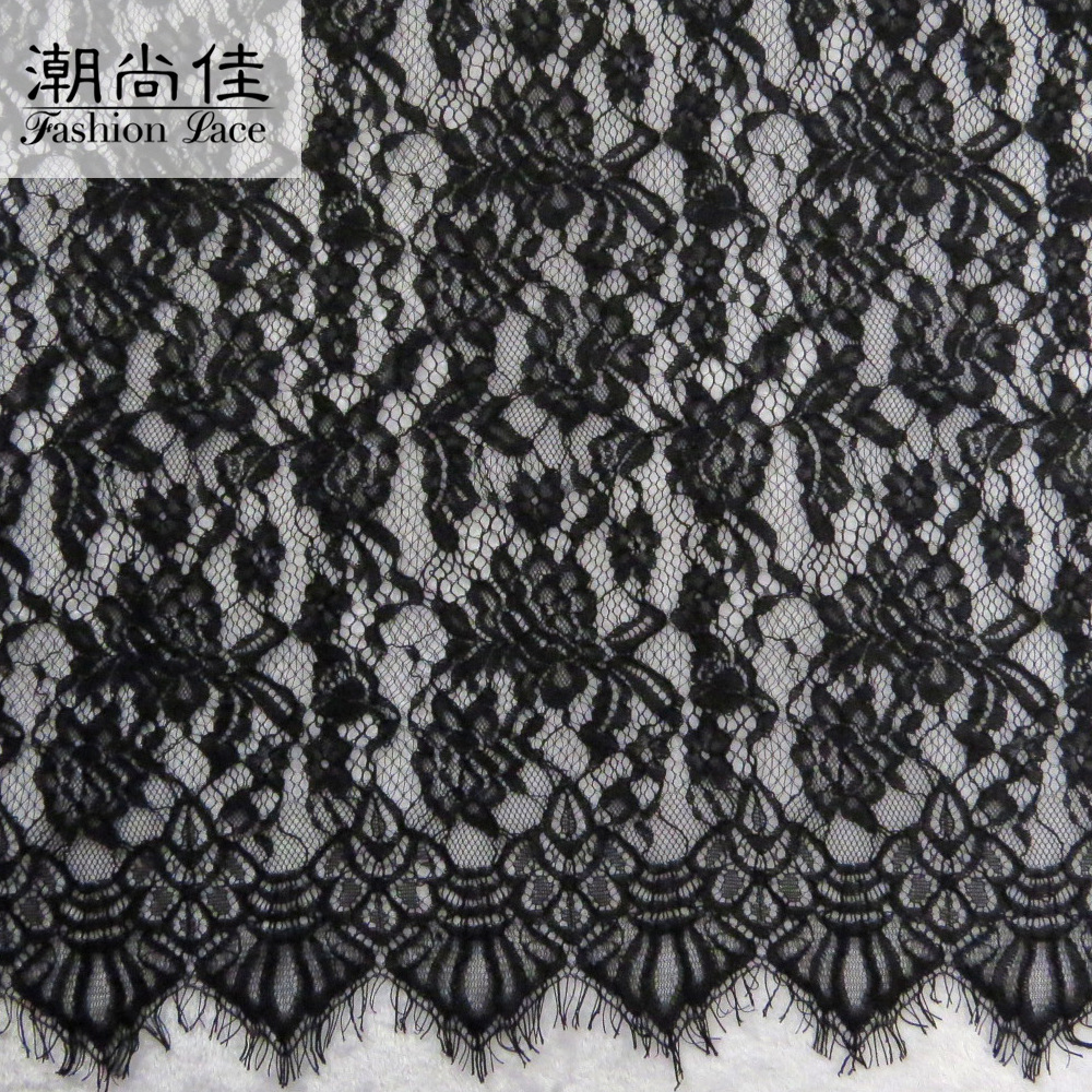 窗帘纱边服装辅料 股线蕾丝花边绣花纱边DIY 高品质厚蕾丝花边