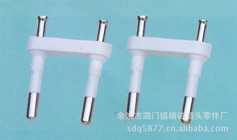 供应精诚欧洲电源插头 JC-A-001-2 两极不可拆线插头