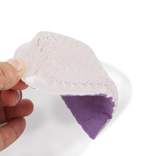 Cross-border double-layer insole men's and women's invisible casual sports silicone pad half pad 3cm 5cm