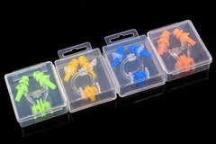 Swimming Diving Waterproof Silicone Earplugs Silicone Nose Clip High-end Box Packaging Imported Silicone Wholesale