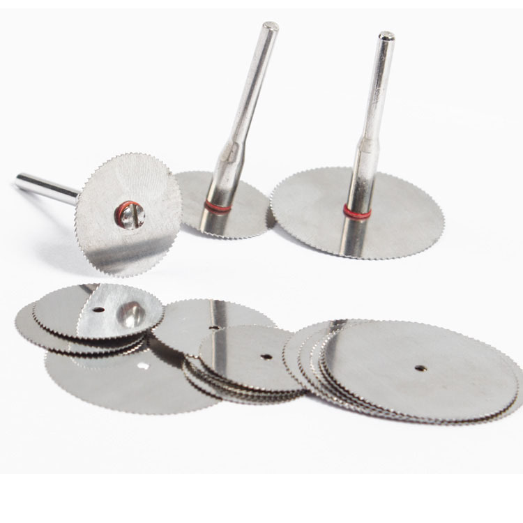 迷你不锈钢锯片木材塑料可切割（5片袋装+1接杆）（100片袋装）