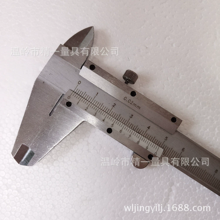 Гальваническое возбуждение из углеродистой стали, литография, стандартный штангенциркуль с нониусом, высокая точность 0-150 0-200 0-300 мм