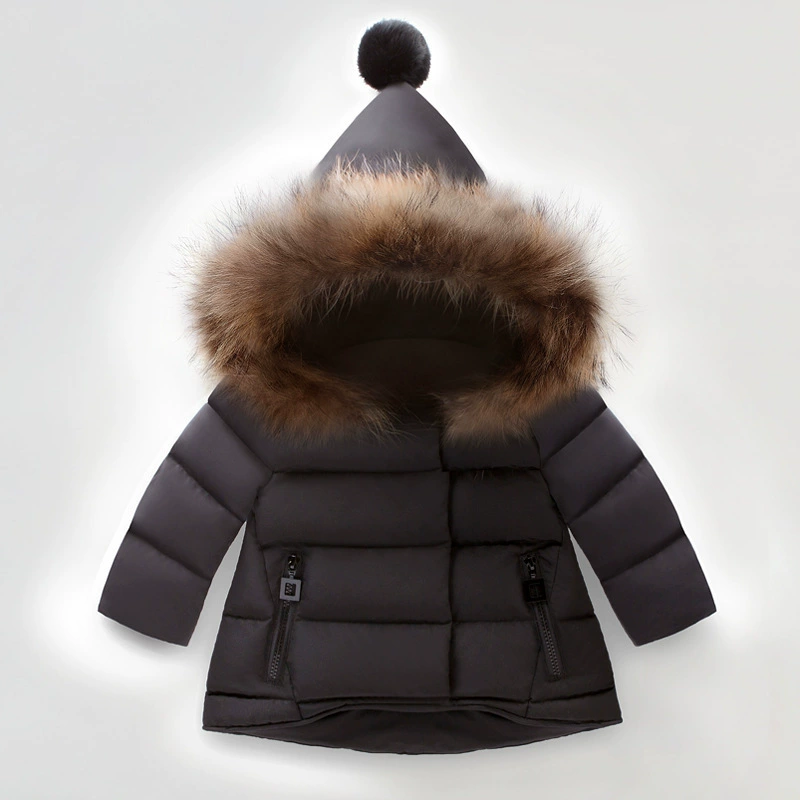 Keep warm children's winter down jacket, children's clothing, increased thickness