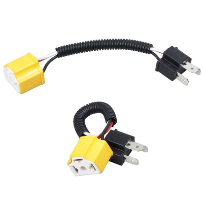 H4 Extension Cord Set Socket Vehicle HID Xenon Lamp