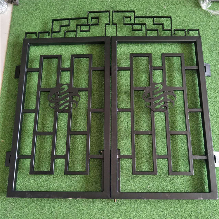 贵州贵阳 铸铁大门别墅庭院门家装铁艺门小区门欧式