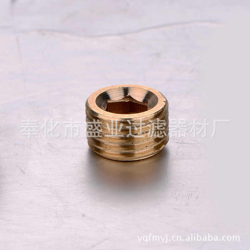 厂家生 产异型气动元件消声器 全铜气动消声器元件 可按要求定 制