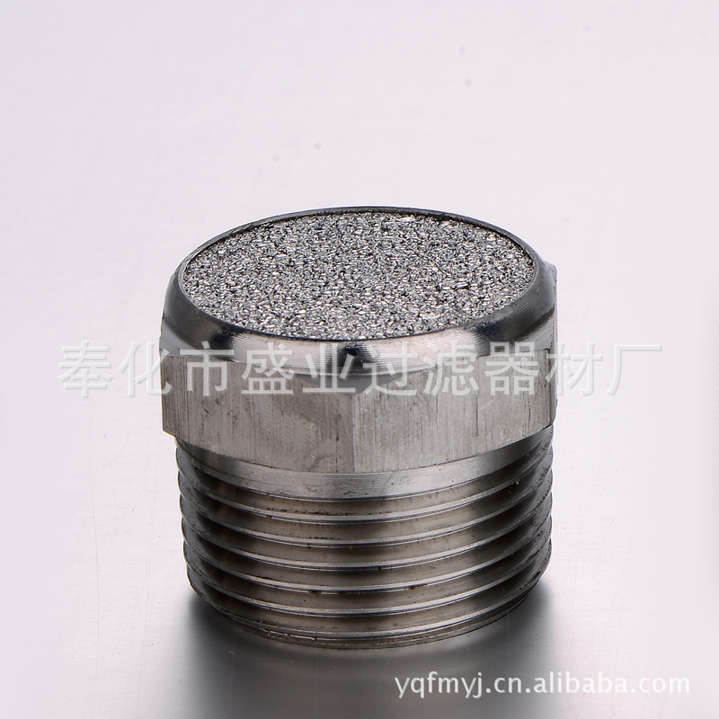 批发销售平头BSL-SSM不锈钢消声器 铜消音器