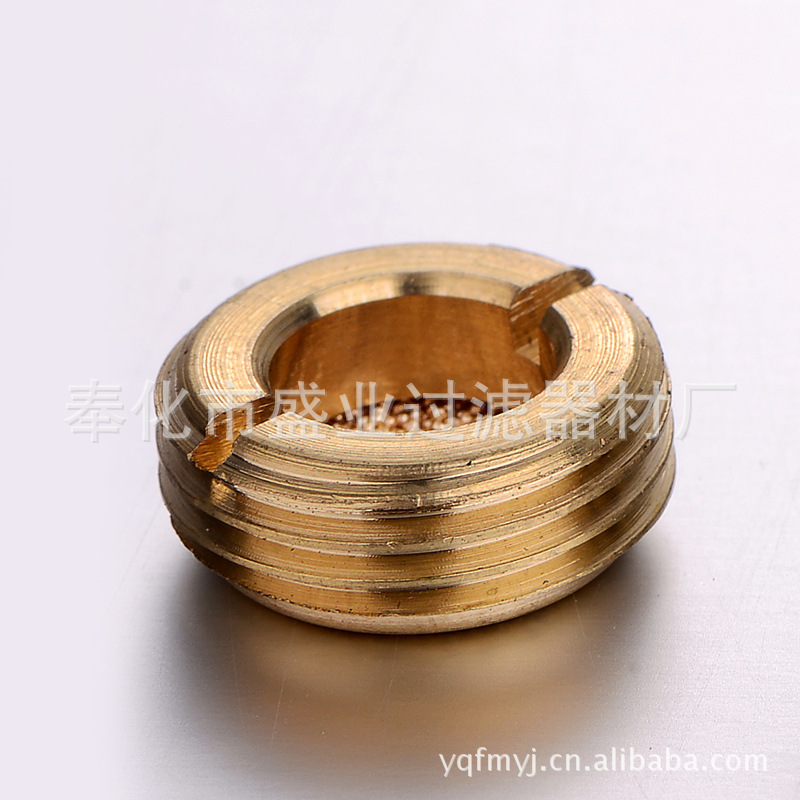 宁波气动元件消声器铜消声器SP