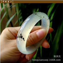 批发 岫玉手镯玉石镯子 A货岫岩玉绿冰料手镯 岫玉女玉手镯子玉佩