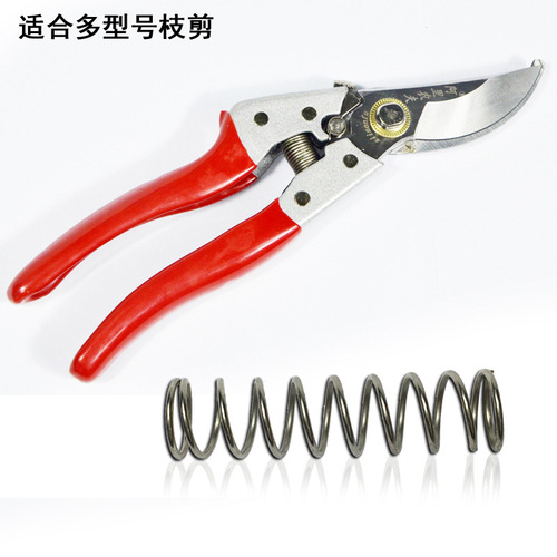 Gardening stainless steel spring branch shears for pruning branches, fruit tree scissors, pruning flower branches, thick branches, garden fruit branch scissors accessories