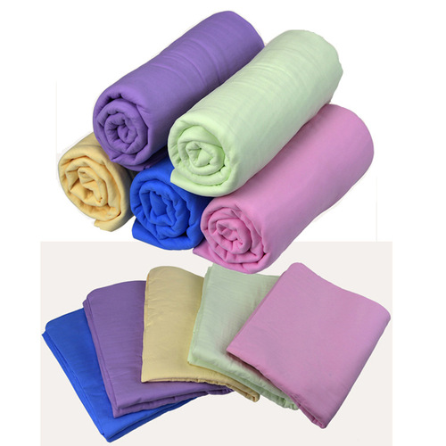 Car deerskin towel 44*32 car small deerskin towel bucket cleaning supplies pva car deerskin towel