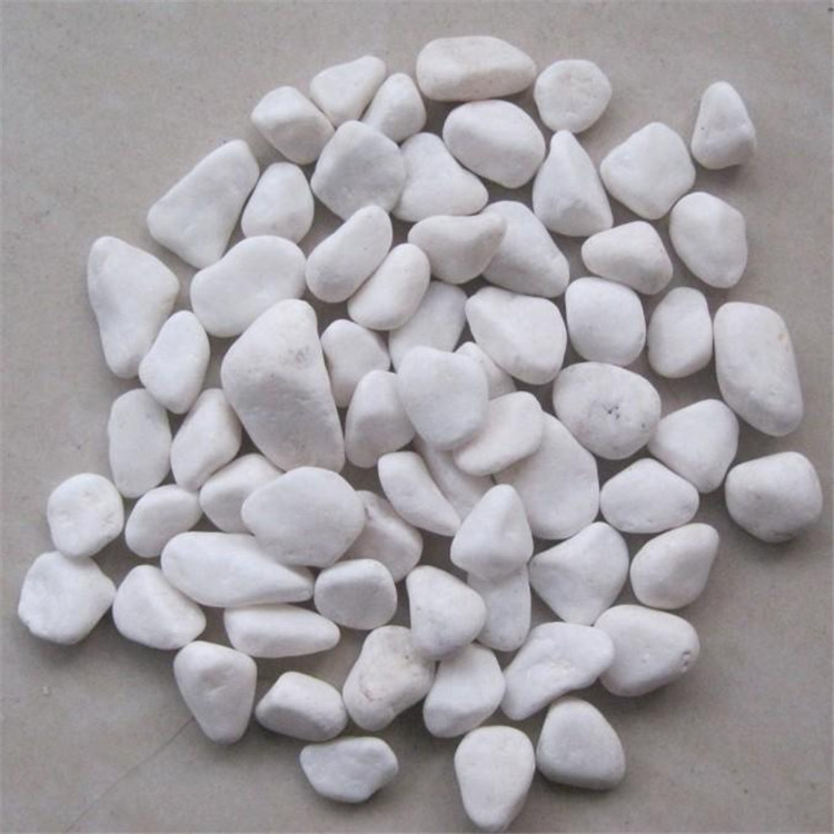 灰色鹅卵石装饰造景用大鹅卵石绿茵小路铺路杂色石头矿物河卵石