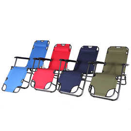 厂家供应153多功能躺椅便携式 折叠床沙滩椅 沙滩床午休床 陪护床